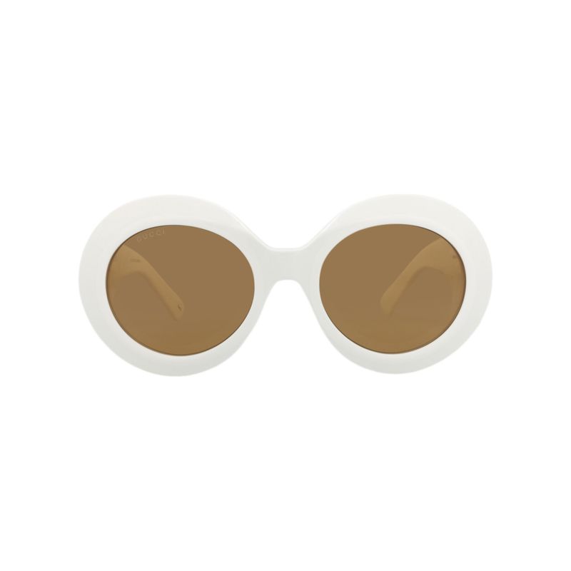 Round-Frame Recycled Acetate Sunglasses